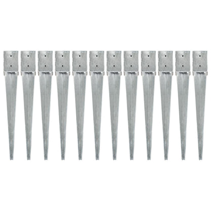 Kotvící Hroty 6 Ks Stříbrné Pozinkovaná Ocel