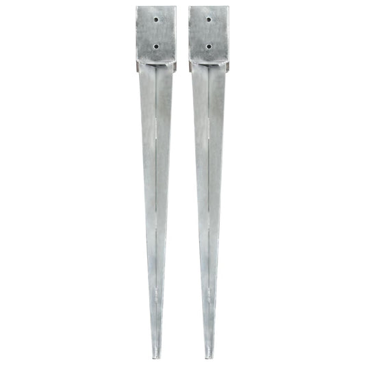Kotvící Hroty 2 Ks Stříbrné Pozinkovaná Ocel