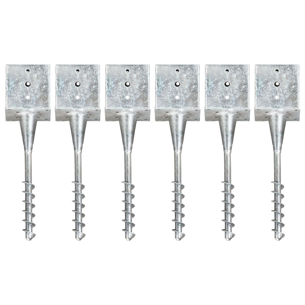 Kotvící Hroty 6 Ks Stříbrné Pozinkovaná Ocel