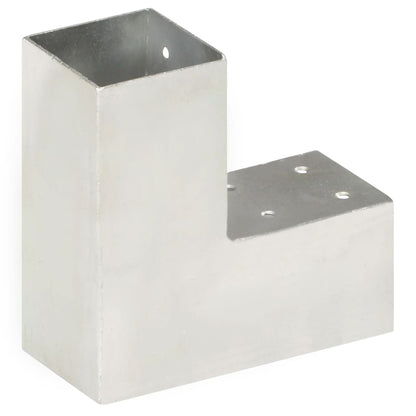 Trámová Spojka 4 Ks Ve Tvaru L Pozinkovaný Kov 71 X 71 Mm