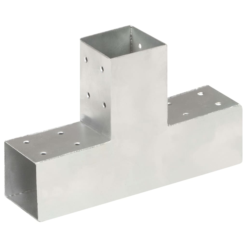 Trámová Spojka 4 Ks Ve Tvaru L Pozinkovaný Kov 71 X 71 Mm