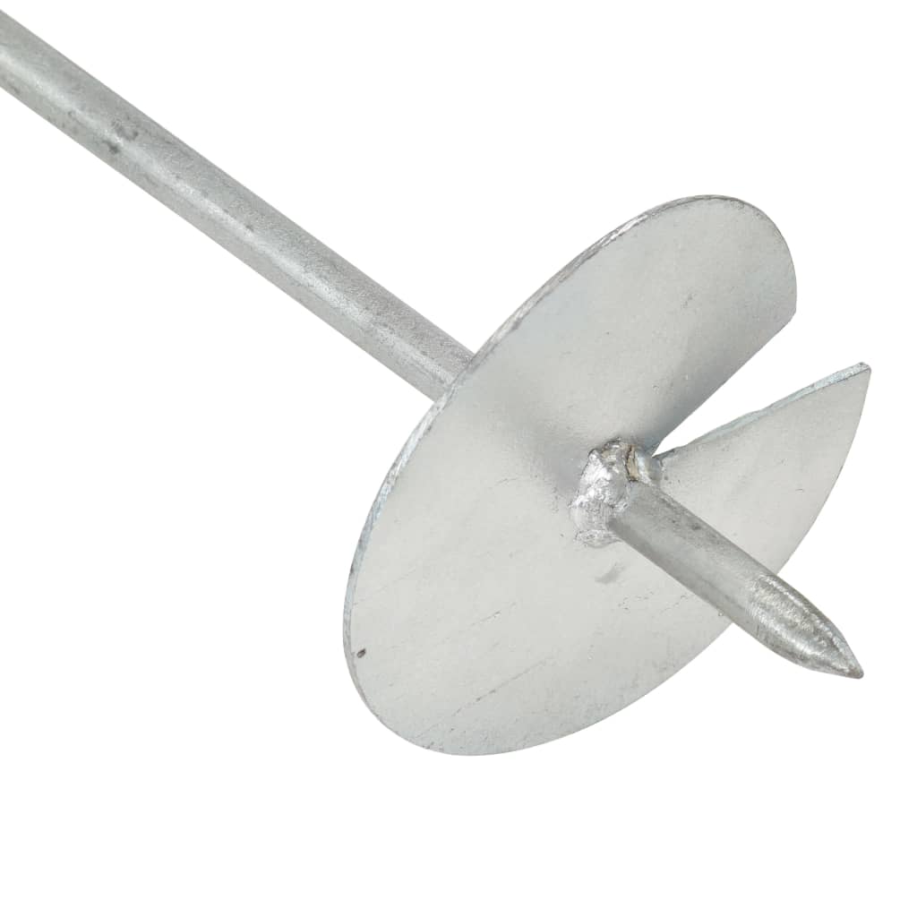 Kotevní Kolíky 6 Ks 10 X 60 Cm Pozinkovaný Kov