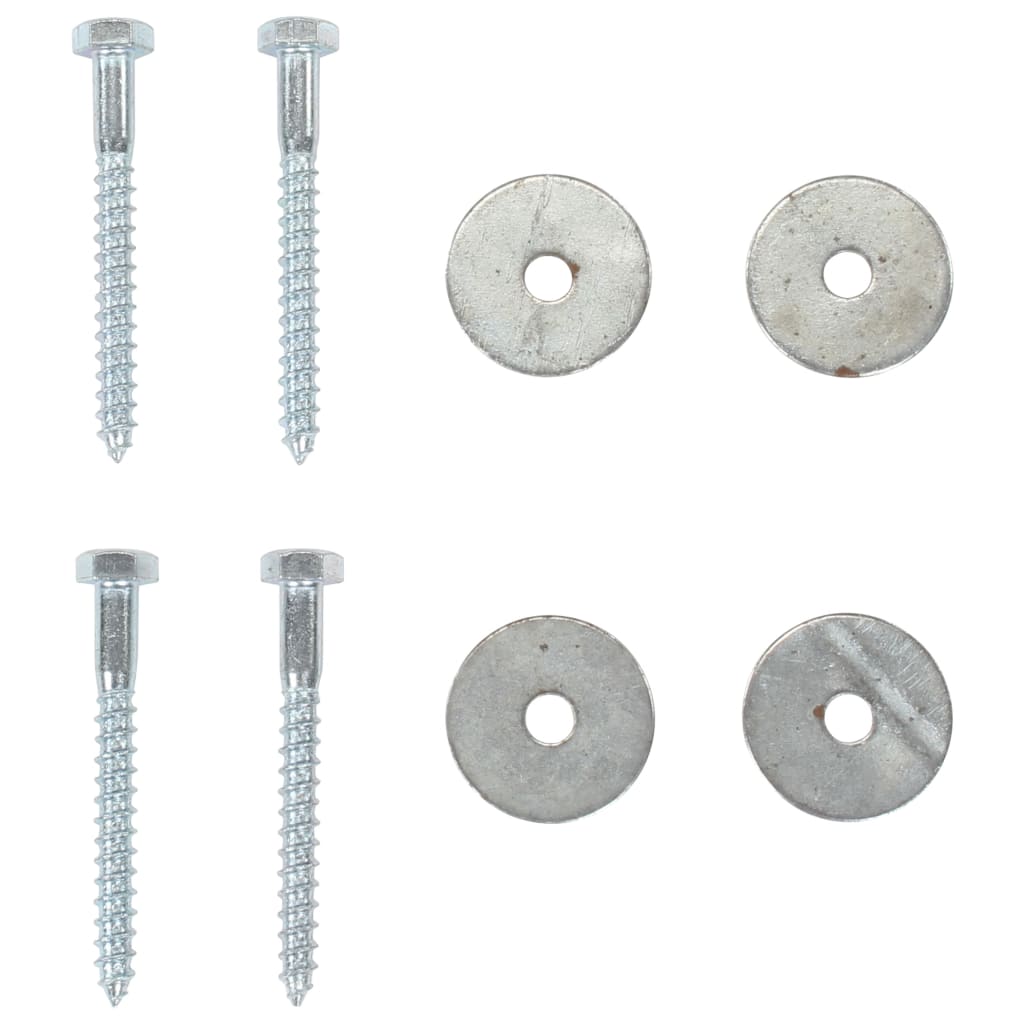 Kotevní Kolíky 6 Ks 10 X 60 Cm Pozinkovaný Kov