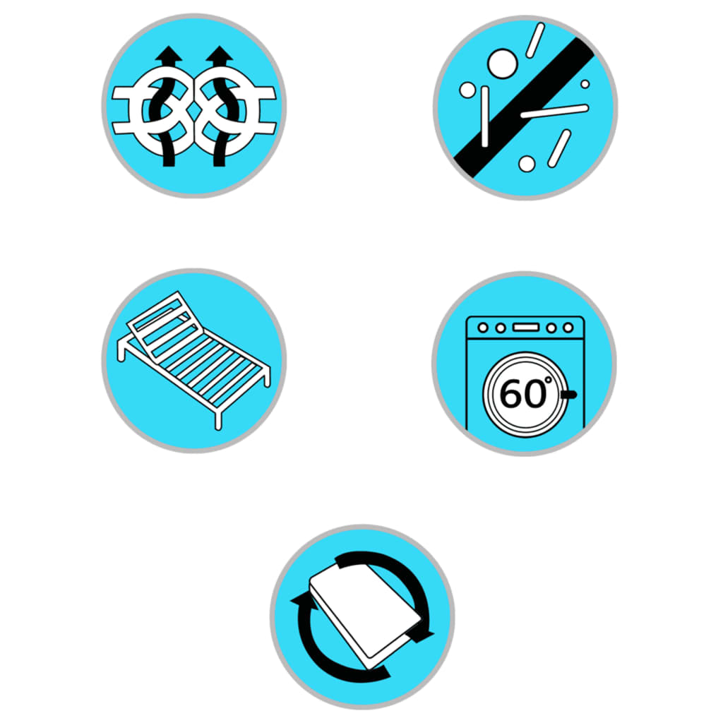 Matrace Na Postel Boxspring 200 X 100 X 20 Cm