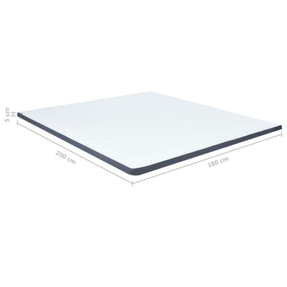 Vrchní Matrace Na Postel Boxspring 200 X 180 X 5 Cm