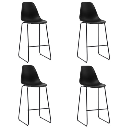 5Dílný Barový Set Plast Černý