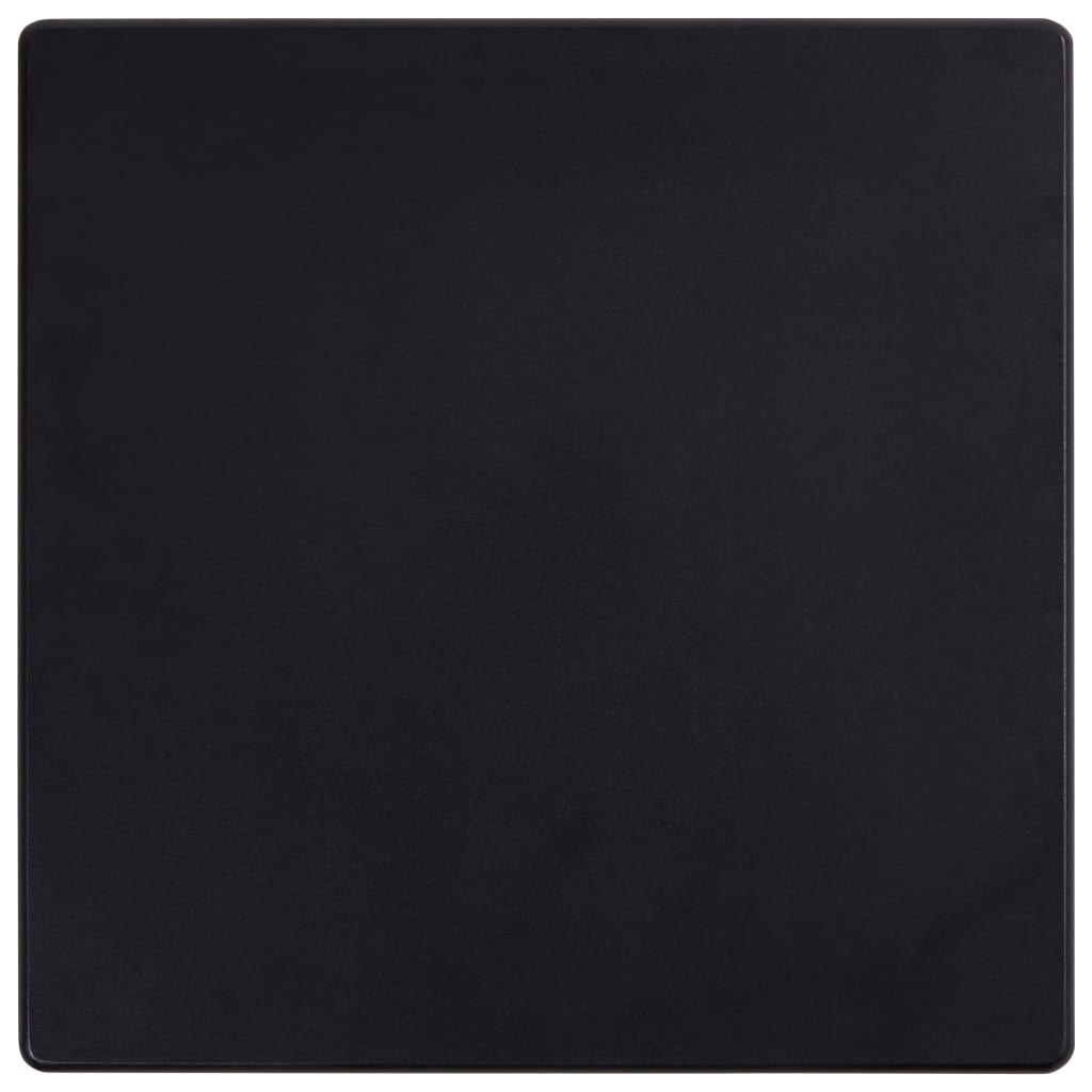 3Dílný Barový Set Textil Černý