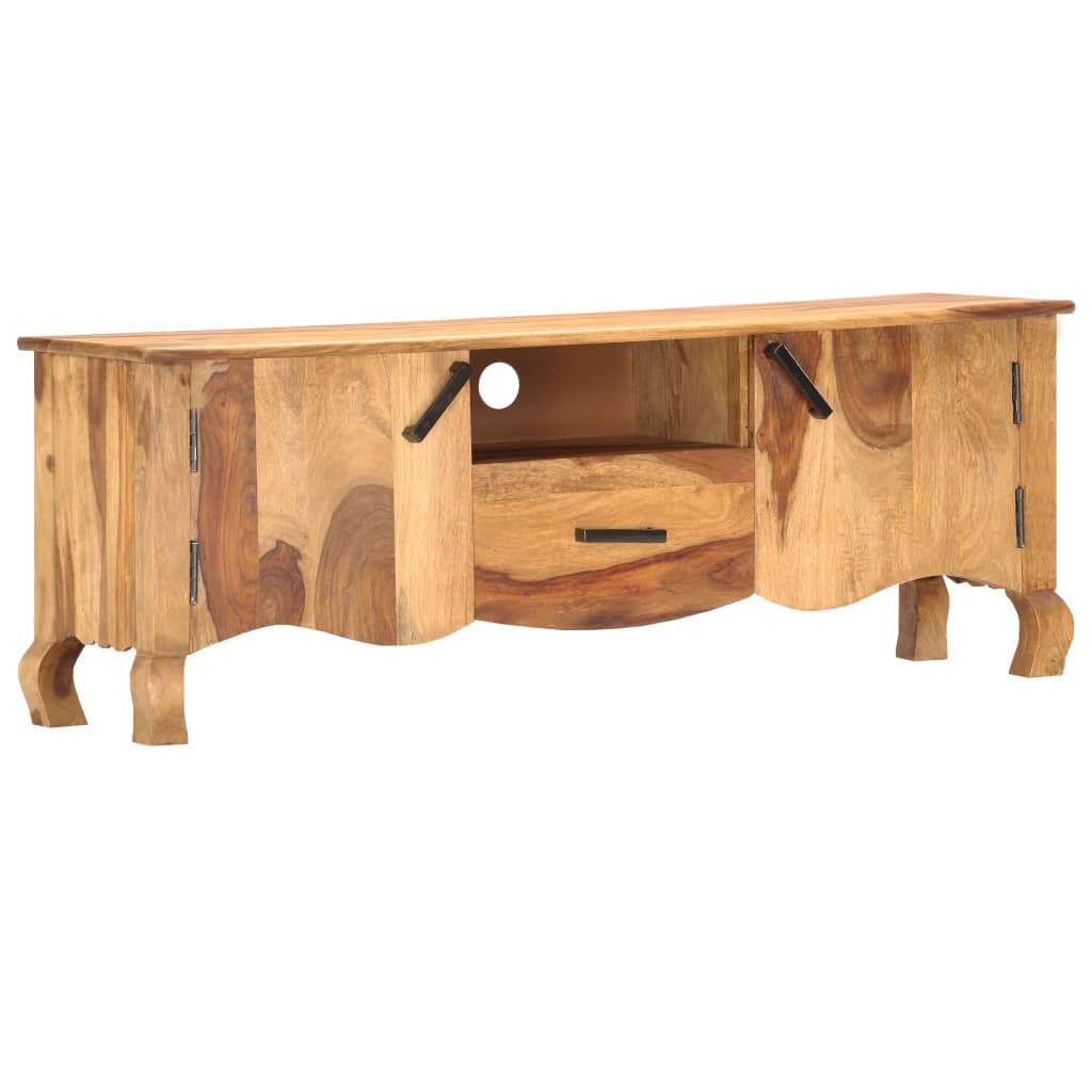 Tv Stolek 115 X 30 X 42 Cm Masivní Dřevo