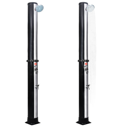 Zahradní Solární Sprcha Se Sprchovou Hlavicí A Kohoutkem 40 L