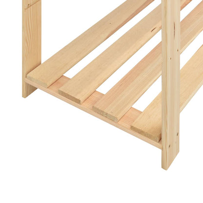 Regály 5 Polic 3 Ks 170 X 38 X 170 Cm Masivní Borovice 500 Kg