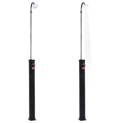Zahradní Solární Sprcha Černá 215 Cm 8 L