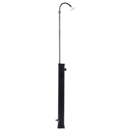 Zahradní Solární Sprcha Černá 215 Cm 8 L