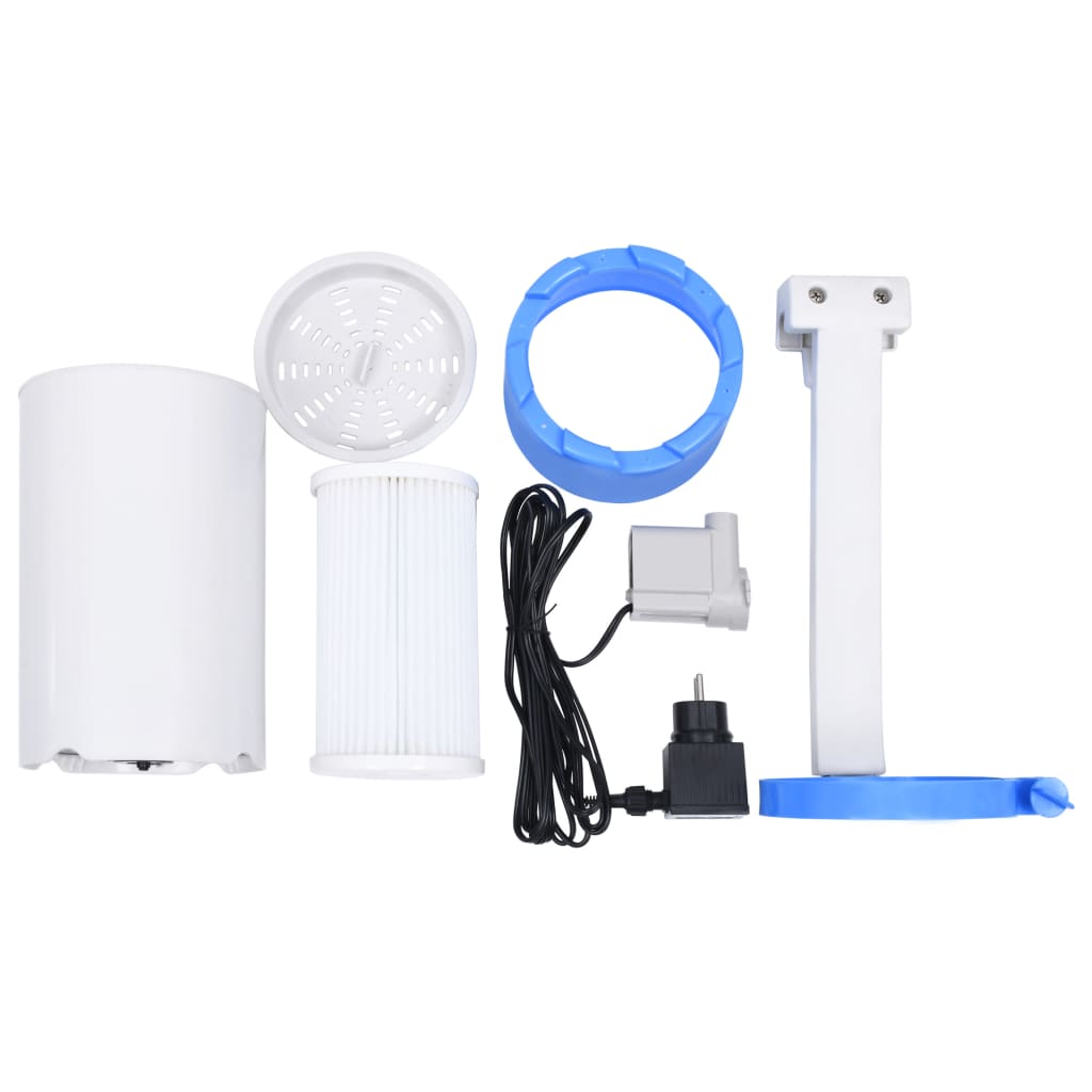 Set Závěsného Skimmeru A Čerpadla S Adaptérem 16 Cm Plast
