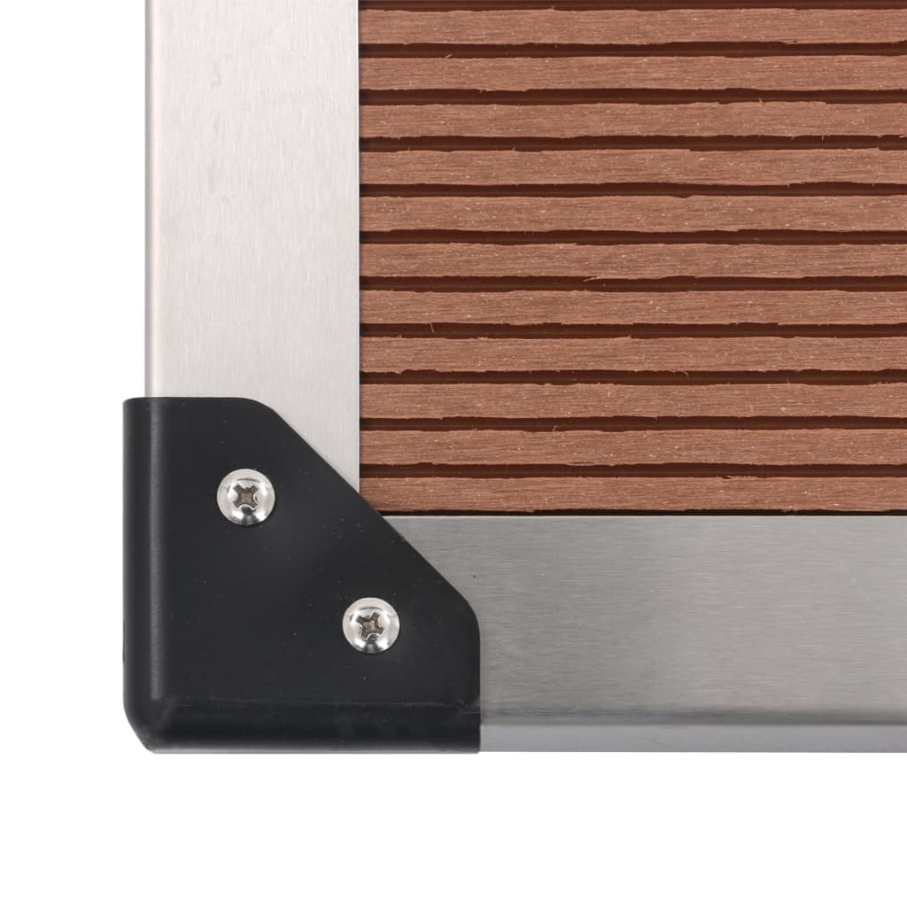 Zahradní Sprcha S Vaničkou Wpc Nerezová Ocel