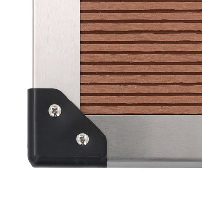 Zahradní Sprcha S Vaničkou Wpc Nerezová Ocel