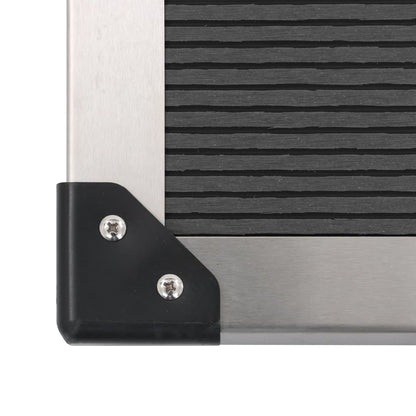 Zahradní Sprcha S Vaničkou Wpc Nerezová Ocel