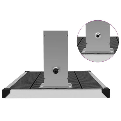 Zahradní Sprcha S Vaničkou Wpc Nerezová Ocel