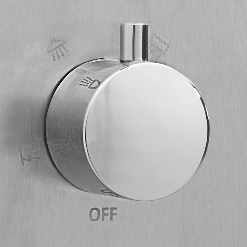 Zahradní Sprcha S Vaničkou Wpc Nerezová Ocel