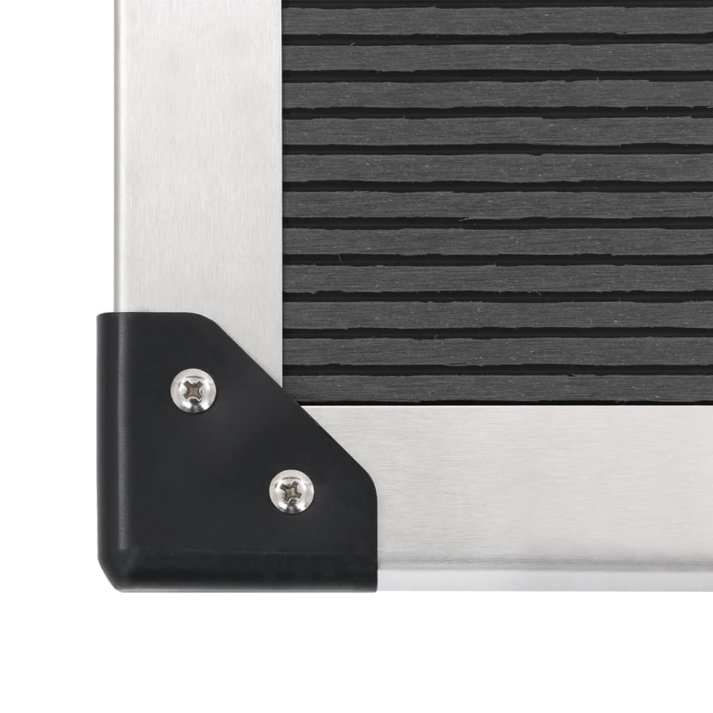 Zahradní Sprcha S Vaničkou Wpc Nerezová Ocel