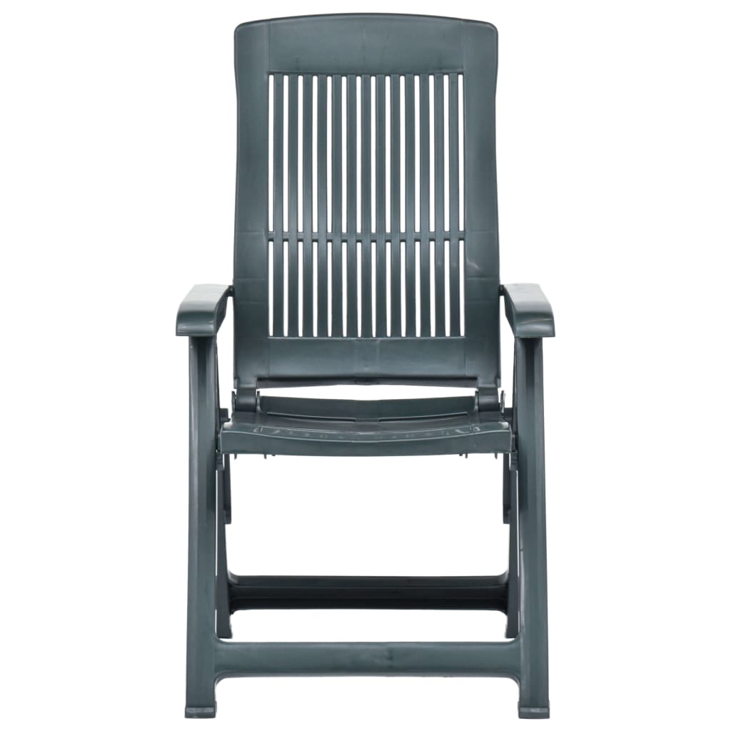 Zahradní Polohovací Křesla 2 Ks Plast