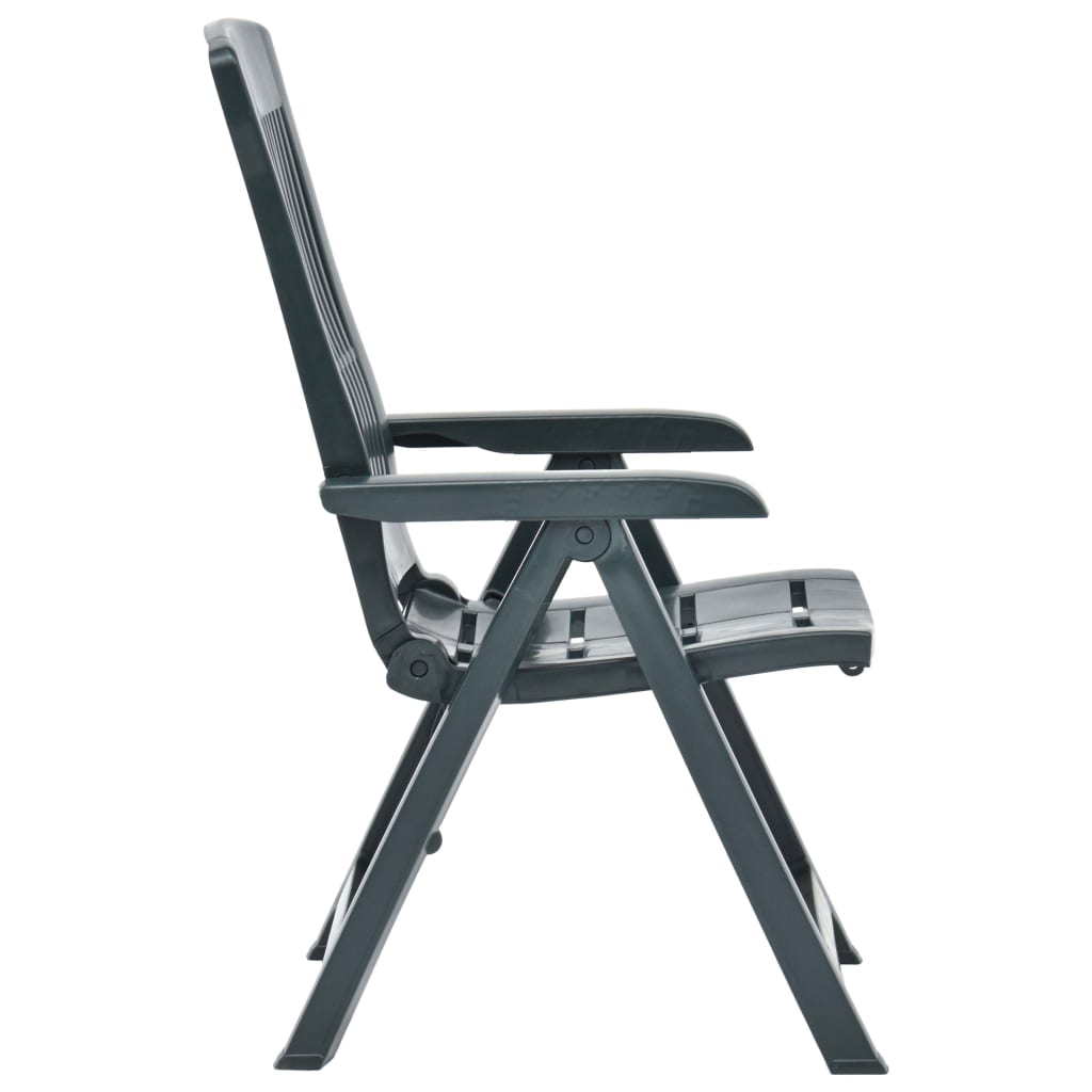 Zahradní Polohovací Křesla 2 Ks Plast