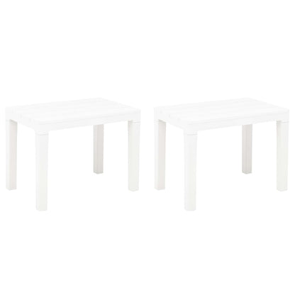 Zahradní Lavice 2 Ks Antracitové Plast