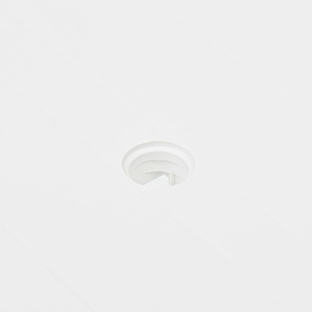 Zahradní Stůl Bílý 80 X 75 X 72 Cm Plast