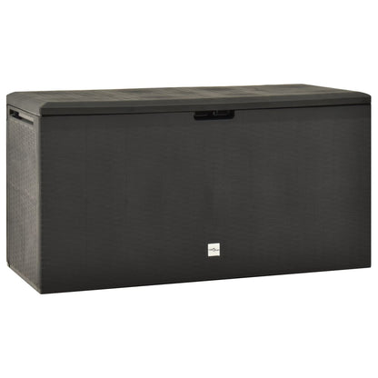 Zahradní Úložný Box Hnědý 114 X 47 X 60 Cm