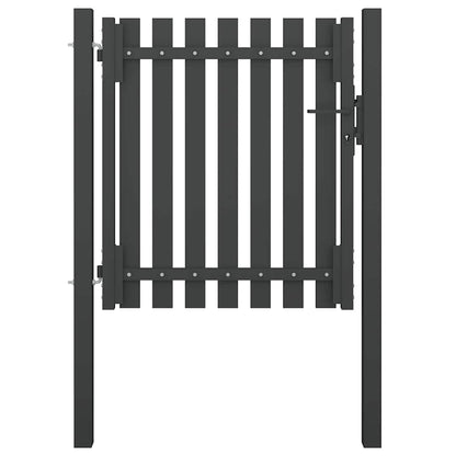 Zahradní Plotová Branka Ocelová Antracitová