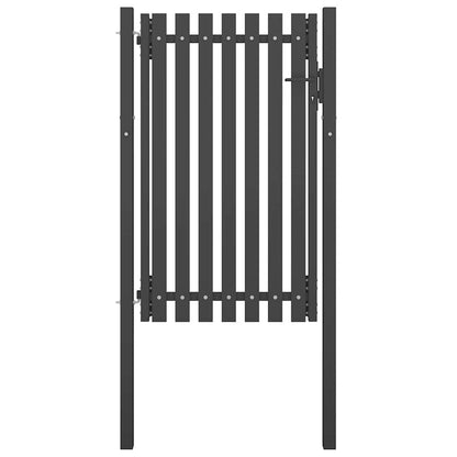 Zahradní Plotová Branka Ocelová Antracitová