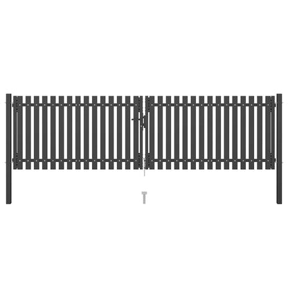 Zahradní Plotová Branka Ocelová Antracitová