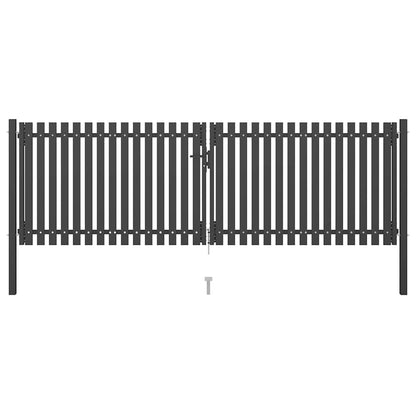 Zahradní Plotová Branka Ocelová Antracitová
