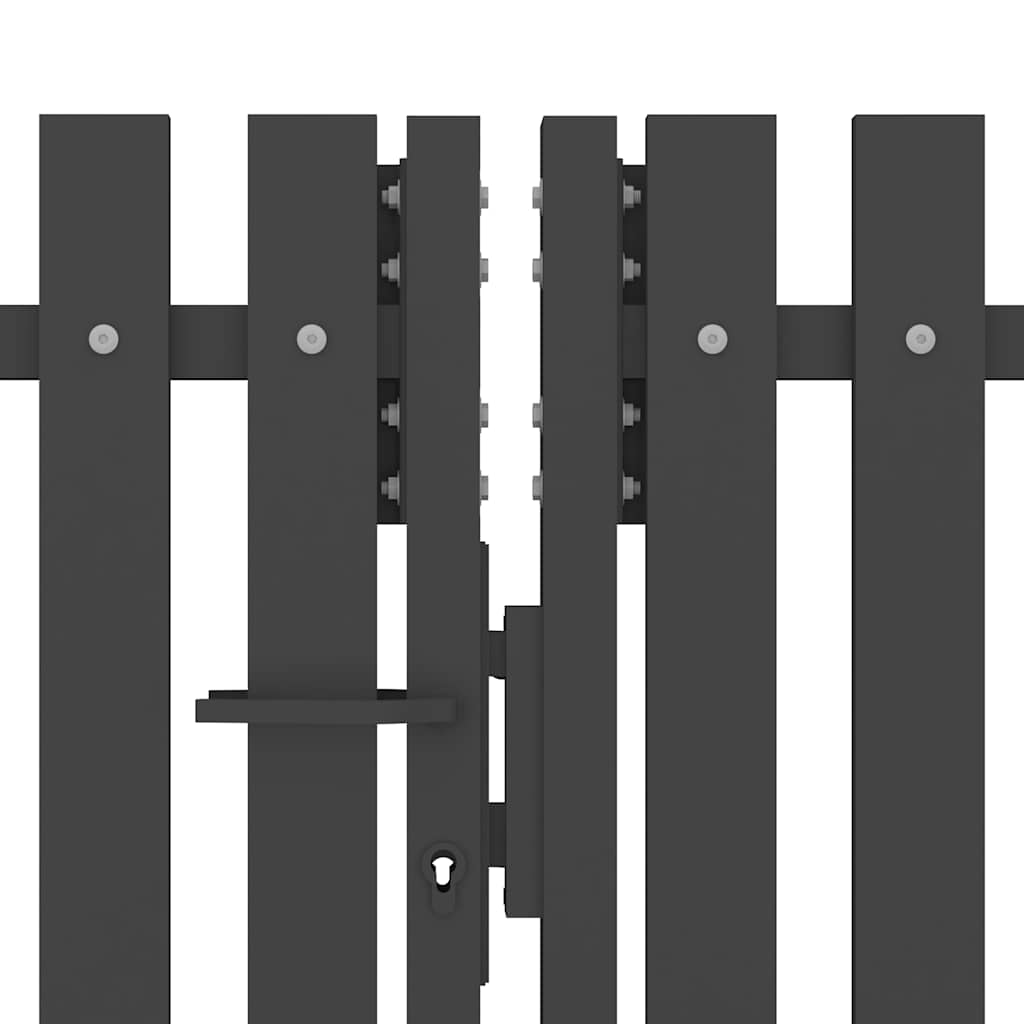 Zahradní Plotová Branka Ocelová Antracitová