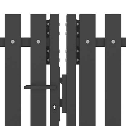 Zahradní Plotová Branka Ocelová Antracitová