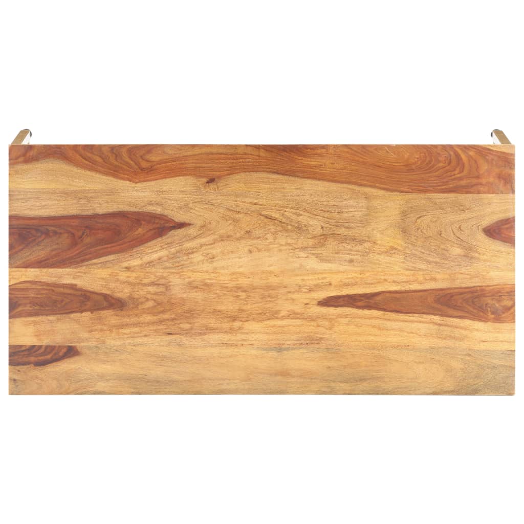 Konferenční Stolek 120 X 60 X 40 Cm Masivní Dřevo