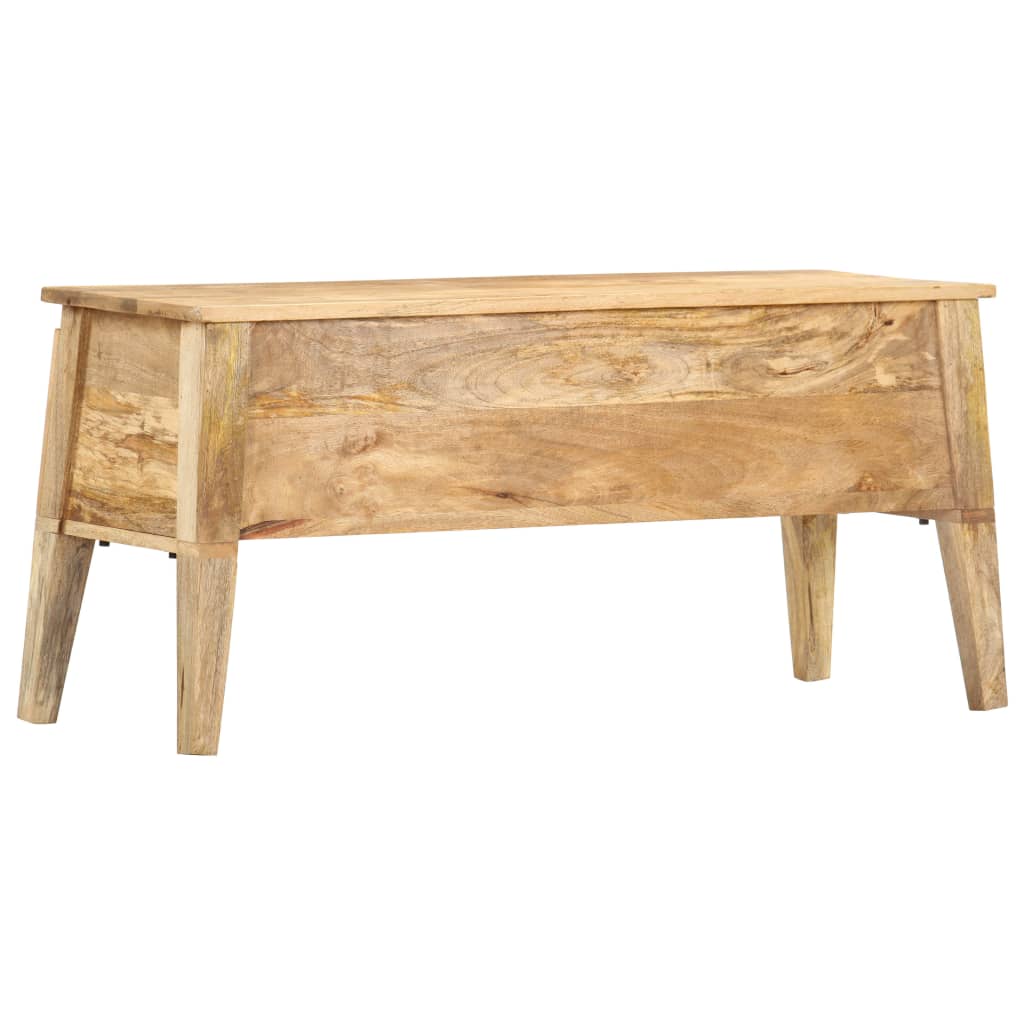 Úložný Box 99 X 35 X 48 Cm Masivní Mangovníkové Dřevo