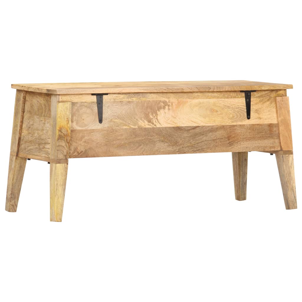 Úložný Box 99 X 35 X 48 Cm Masivní Mangovníkové Dřevo
