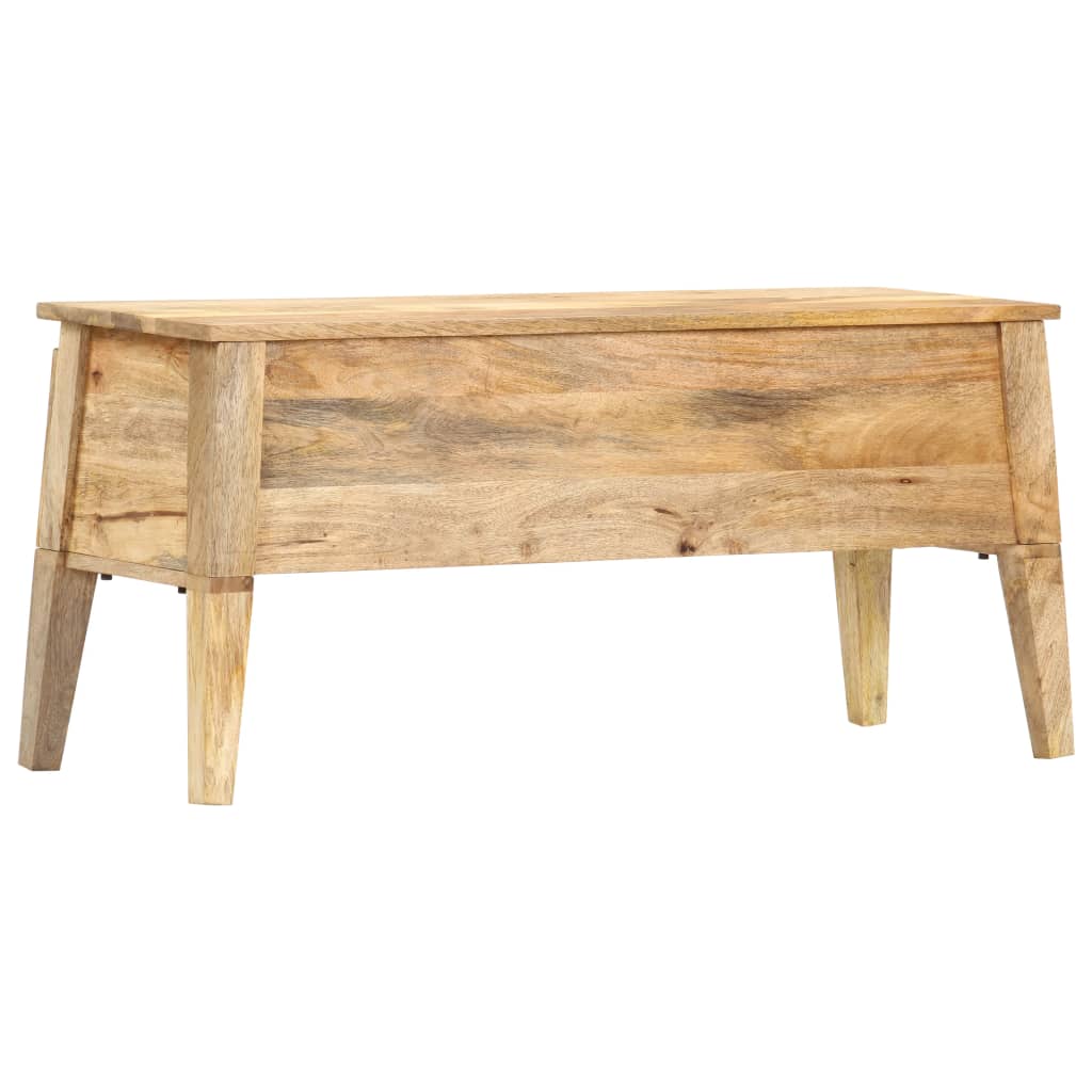 Úložný Box 99 X 35 X 48 Cm Masivní Mangovníkové Dřevo