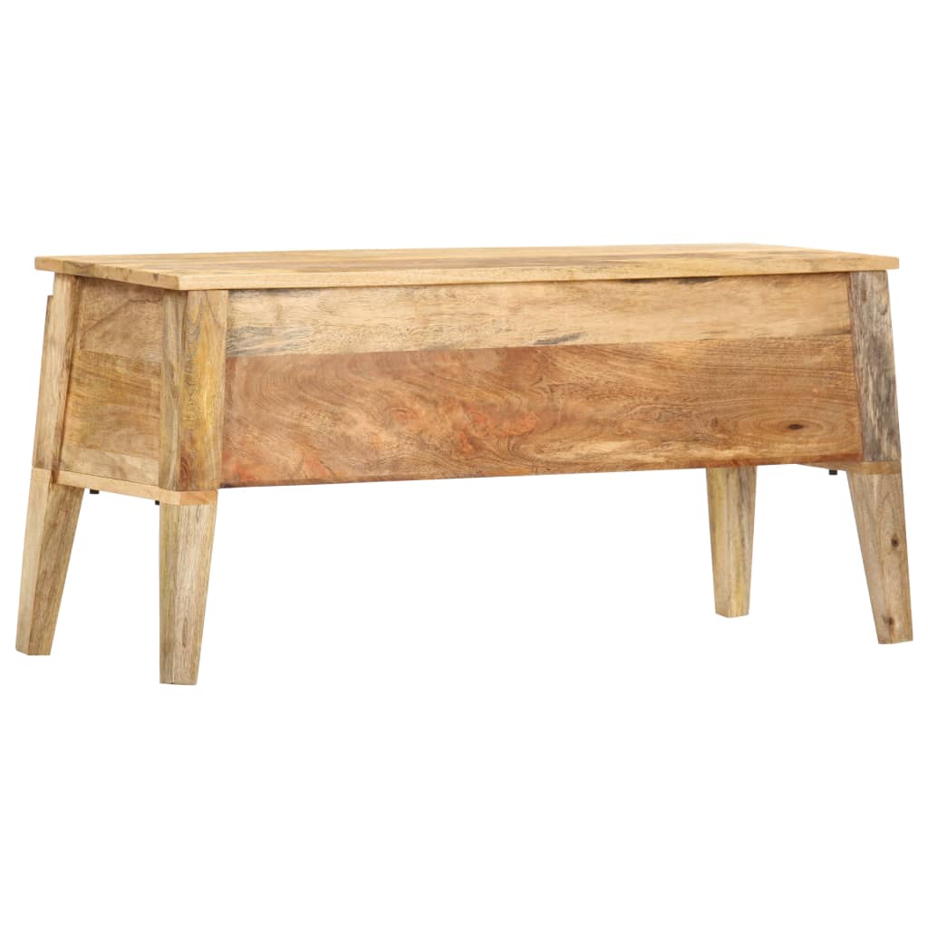Úložný Box 99 X 35 X 48 Cm Masivní Mangovníkové Dřevo