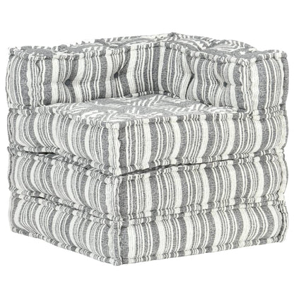 2Místný Modulární Pouf Textil
