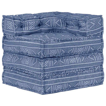 2Místný Modulární Pouf Textil
