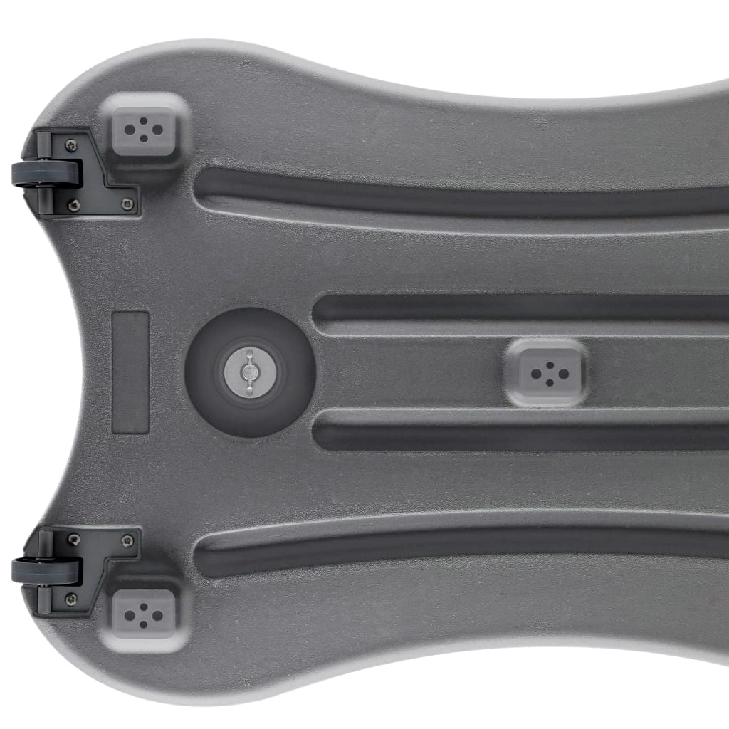 Stojan Na Plakát A1 Vodou Plněná Základna Šedý Hliník Slitina