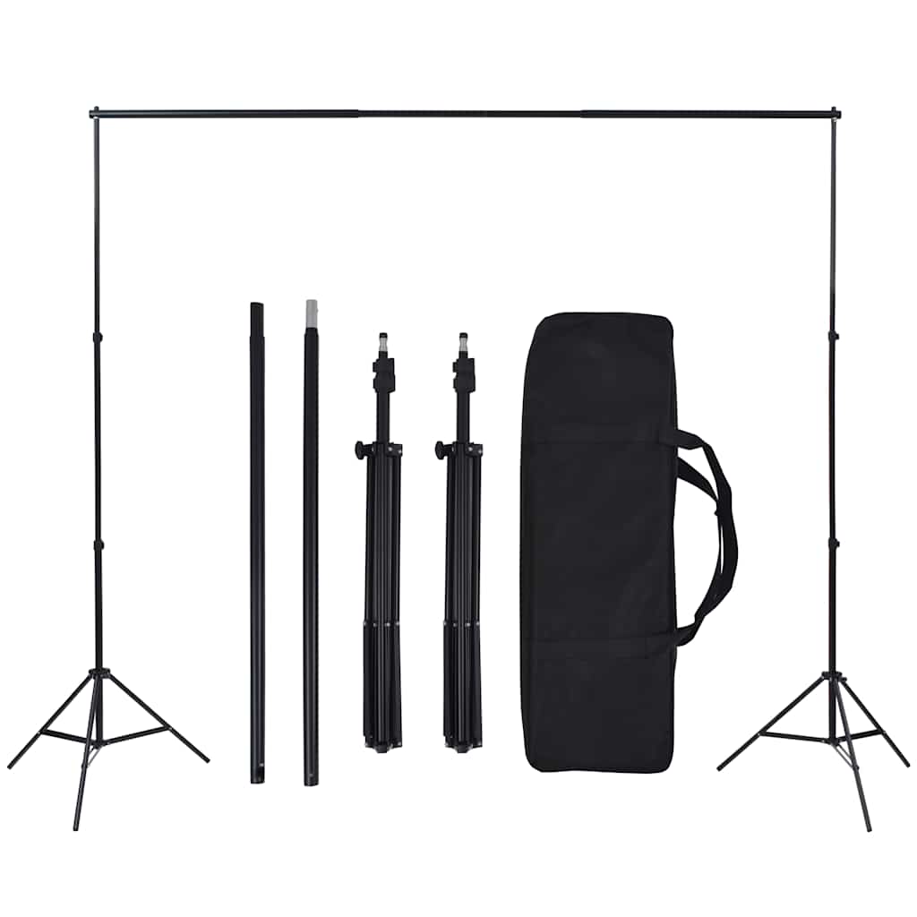 Foto Studio Set S Pozadím, Osvětlením A Deštníky