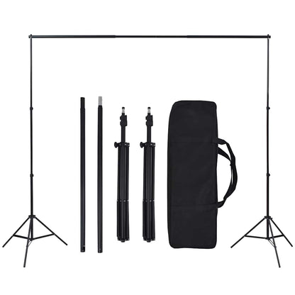 Foto Studio Set S Pozadím, Osvětlením A Deštníky