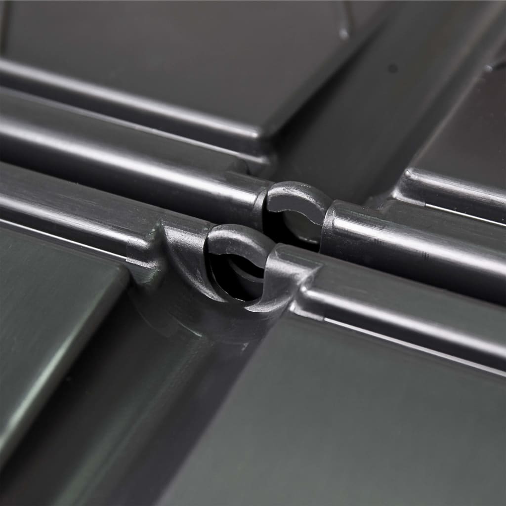 Zahradní Kompostér Černý 93,3 X 93,3 X 113 Cm