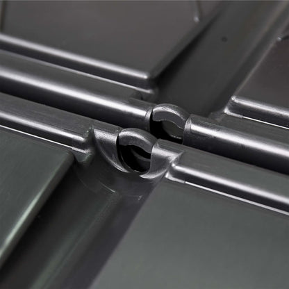 Zahradní Kompostér Černý 93,3 X 93,3 X 113 Cm