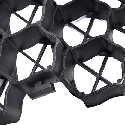 Zatravňovací Dlaždice 16 Ks Černé 60 X 40 X 3 Cm Plast