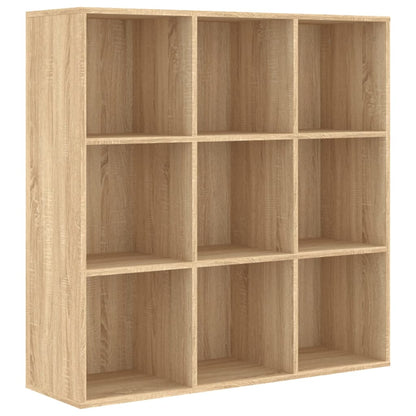 Knihovna Dub Sonoma 98 X 29 X 97,5 Cm Kompozitní Dřevo