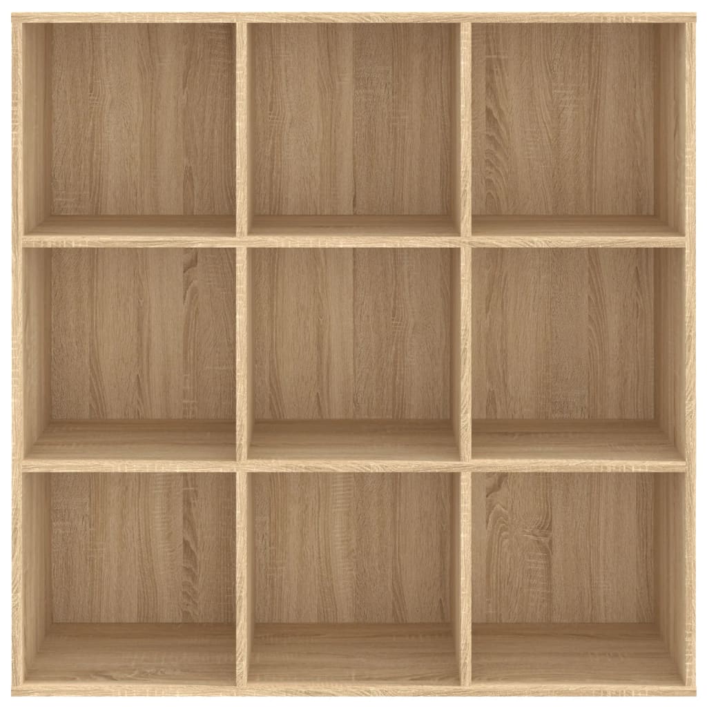 Knihovna Dub Sonoma 98 X 29 X 97,5 Cm Kompozitní Dřevo