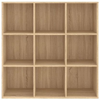 Knihovna Dub Sonoma 98 X 29 X 97,5 Cm Kompozitní Dřevo